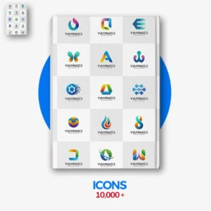 The Icon Emporium: Over 10,000 Diverse Icons
