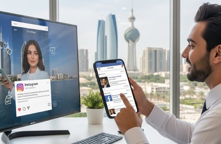 Professional social media campaign strategy in Abu Dhabi for UAE businesses