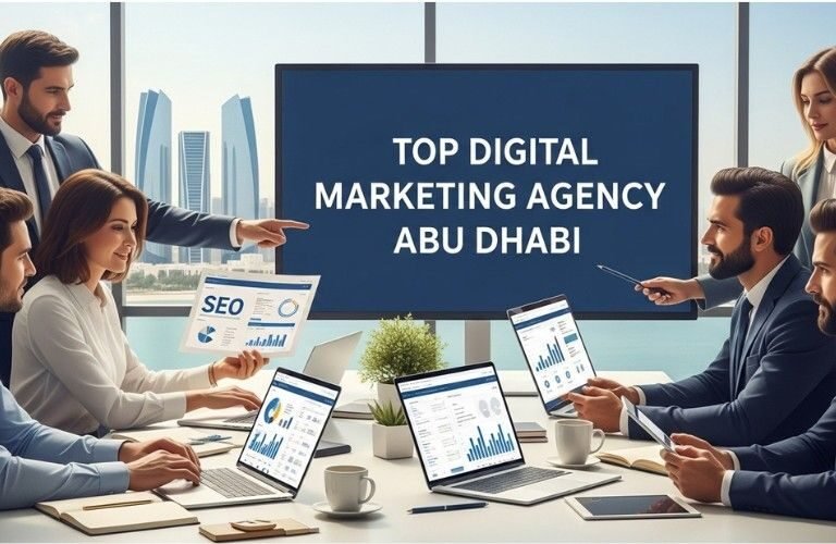 Abu Dhabi’s top digital marketing agency designing creative social media ads and brand visuals