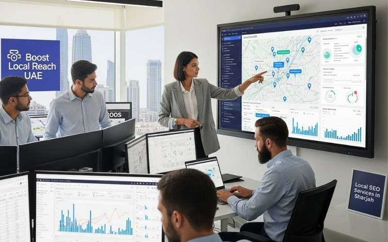 Local SEO expert optimizing Sharjah business listings on Google Maps