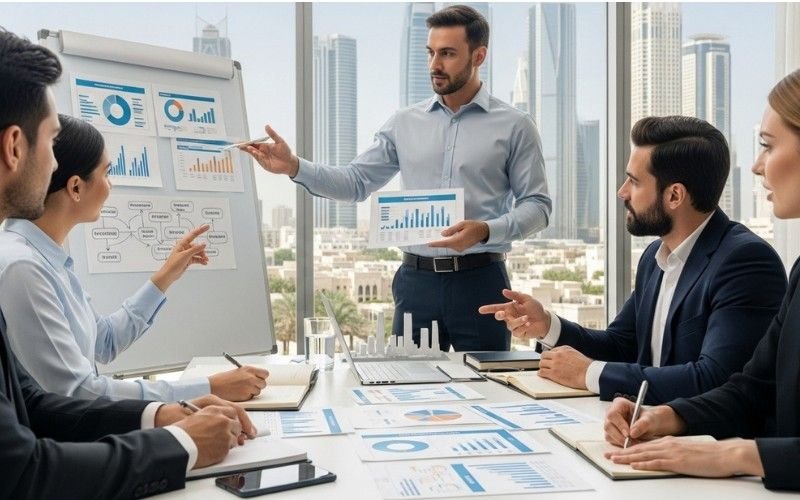 SEO consultant in Sharjah optimizing websites and improving SEO results UAE