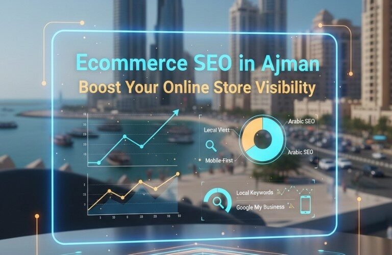 Expert team working on Ecommerce SEO in Ajman for online store optimization