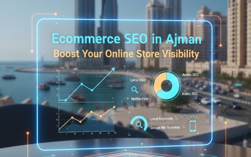 Expert team working on Ecommerce SEO in Ajman for online store optimization