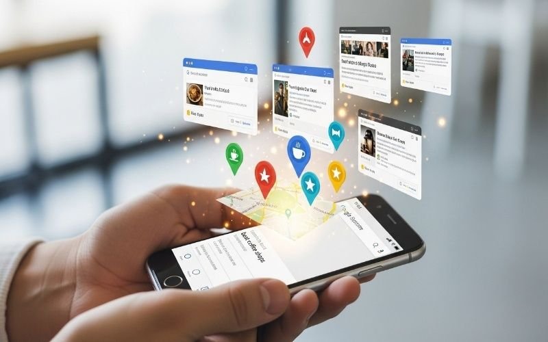 Expert Affordable SEO Services in Fujairah shown through a modern workspace with SEO analytics dashboard and rising traffic graph on screen