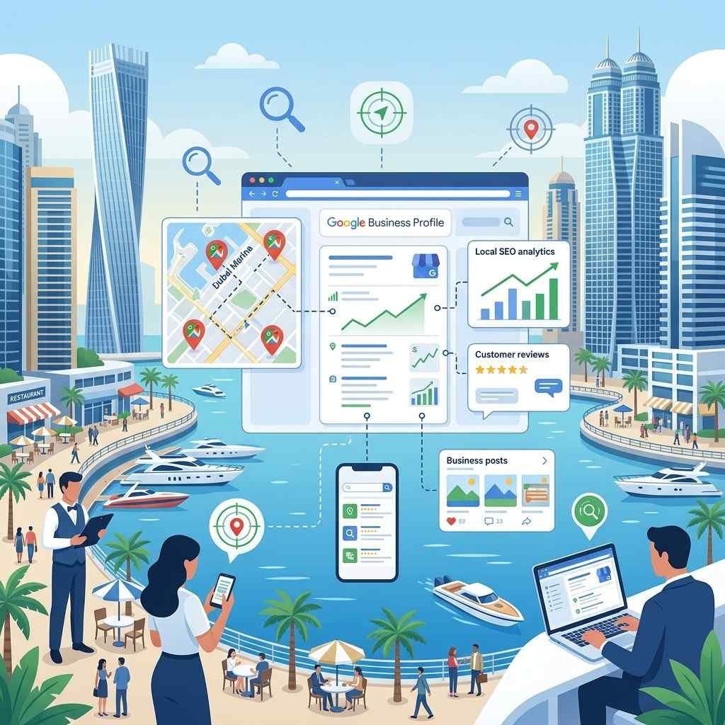 GMB Services in Dubai Marina for Strong Local Visibility