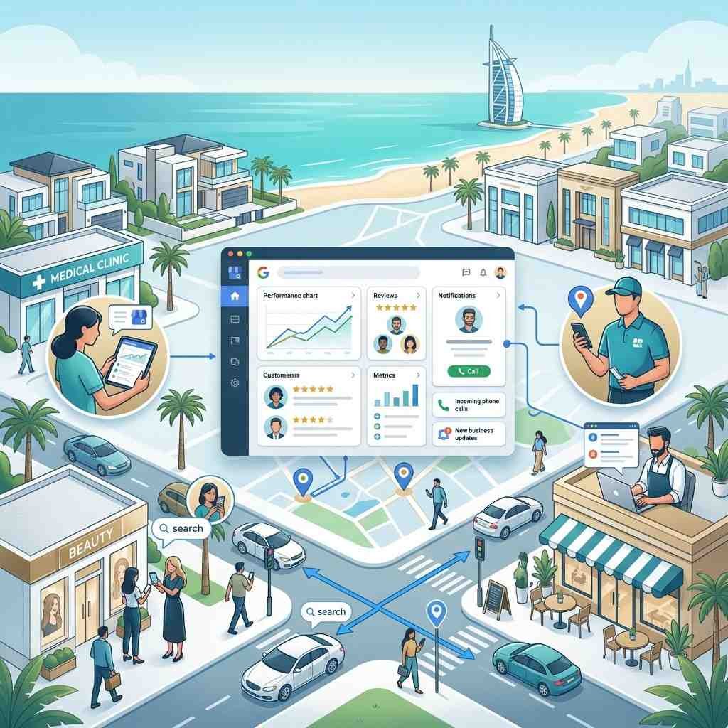 GMB Services in Jumeirah Dubai for Local Business Growth