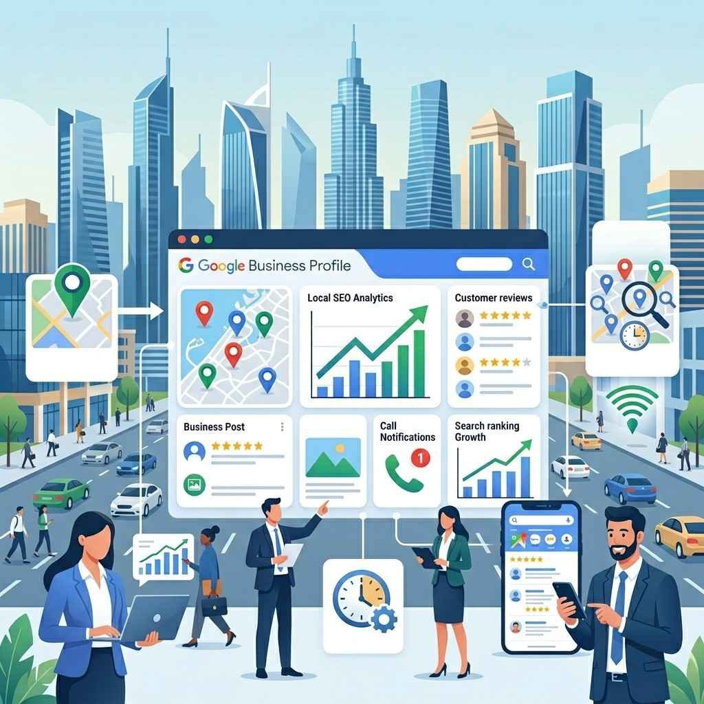 Google Business Profile Services for Business Bay Dubai Growth