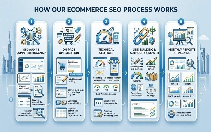 How Our Ecommerce SEO Process Works