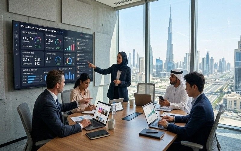 Social Media Management Dubai for Business Growth in UAE