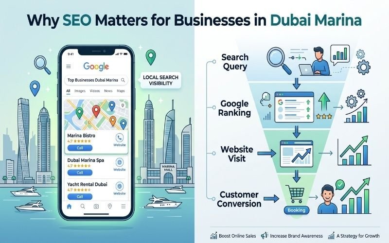 Affordable SEO Dubai Marina – Boost Organic Traffic, Rankings & Conversions