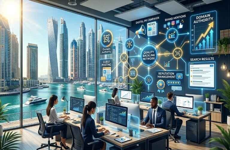 Off-Page SEO Services in Dubai Marina