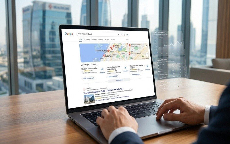 SEO for Hospitals Dubai: Healthcare SEO services to get more patients online