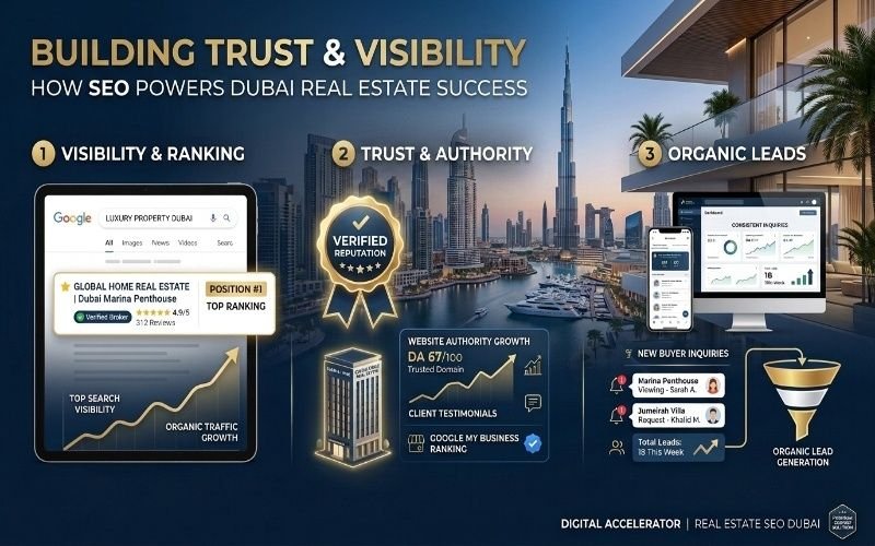 SEO Services for Real Estate Dubai to improve rankings, trust, and organic property leads.