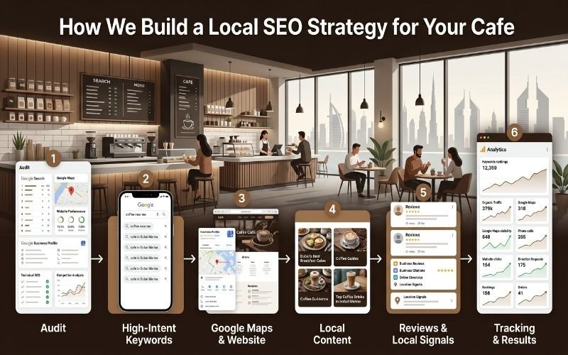 SEO for Cafes Dubai local SEO strategy