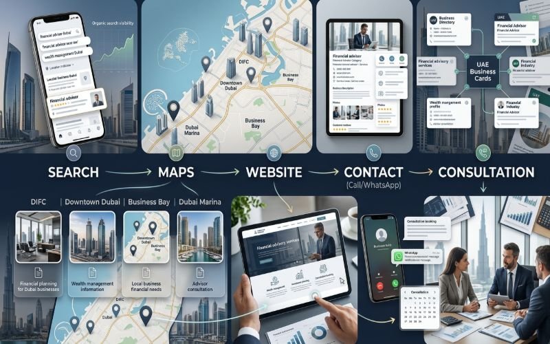 Local SEO for Financial Advisors in Dubai
