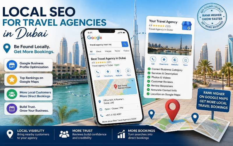 Local SEO for travel agencies in Dubai