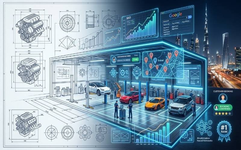 SEO for Auto Repair Shops Dubai: Get More Local Customers and Garage Bookings