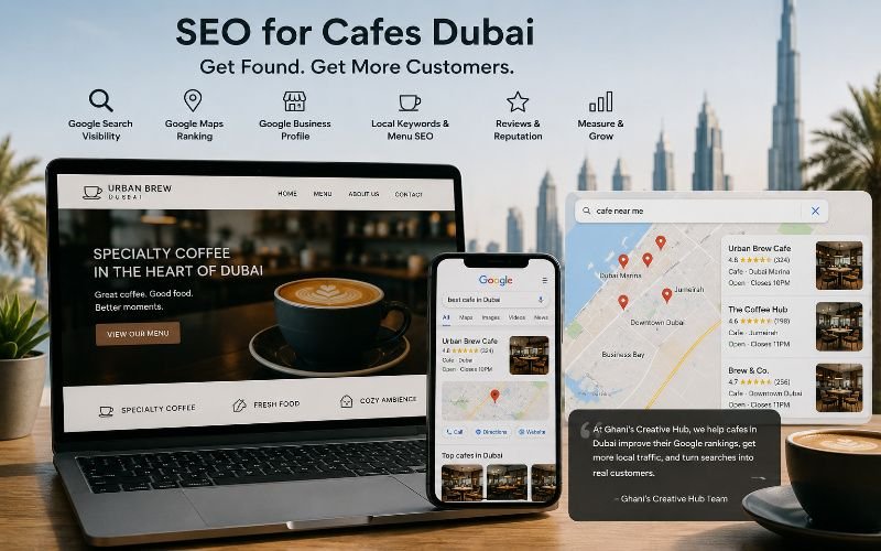SEO for Cafes Dubai: Get More Customers From Google
