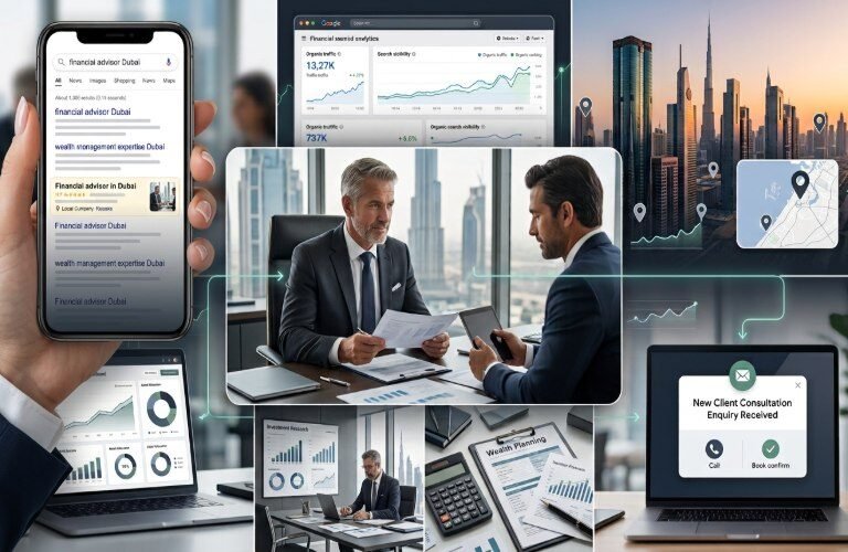 SEO for Financial Advisors Dubai