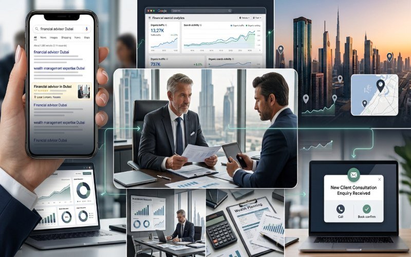 SEO for Financial Advisors Dubai