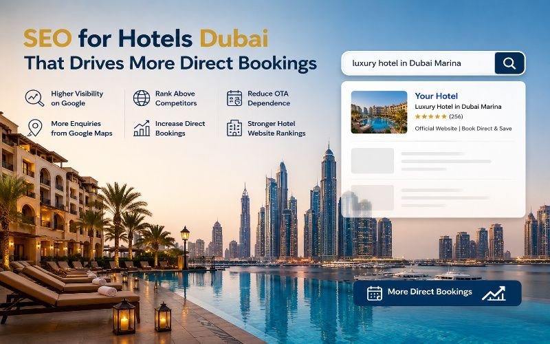 SEO for Hotels Dubai That Drives More Direct Bookings