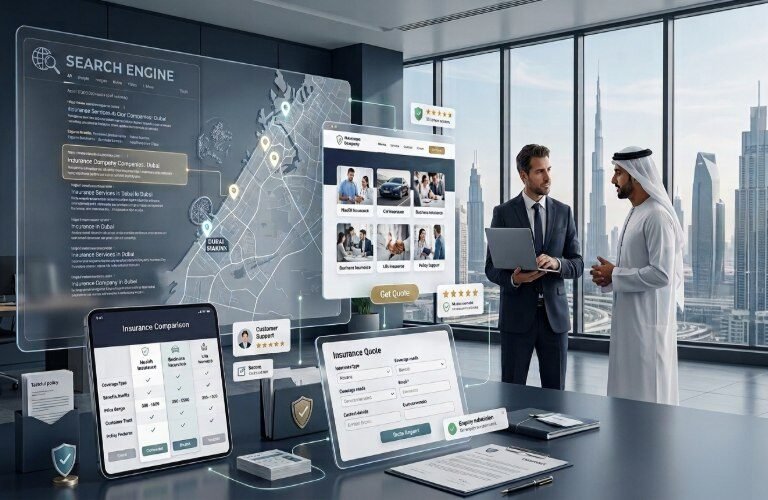 SEO for Insurance Companies Dubai