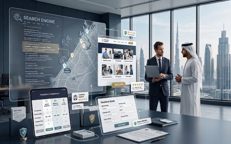 SEO for Insurance Companies Dubai
