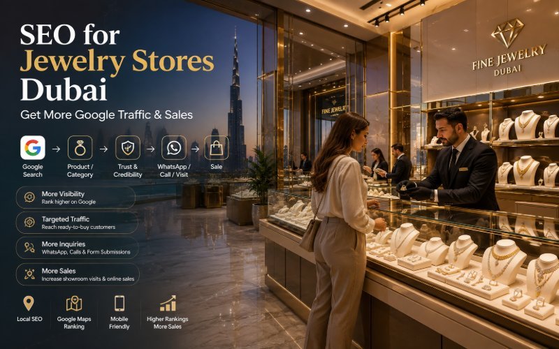SEO for Jewelry Stores Dubai: Get More Google Traffic & Sales