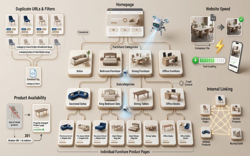 Technical SEO for Furniture Websites