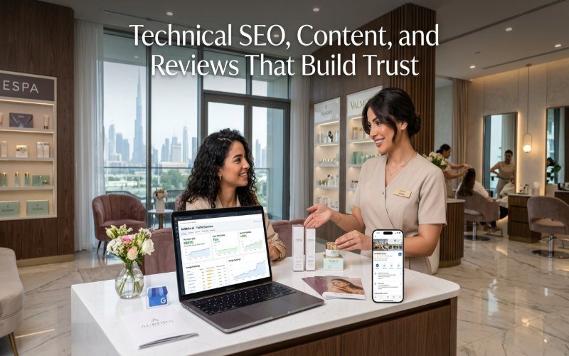 SEO for Beauty Salons Dubai