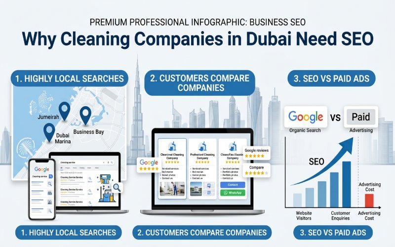 SEO for Cleaning Companies Dubai