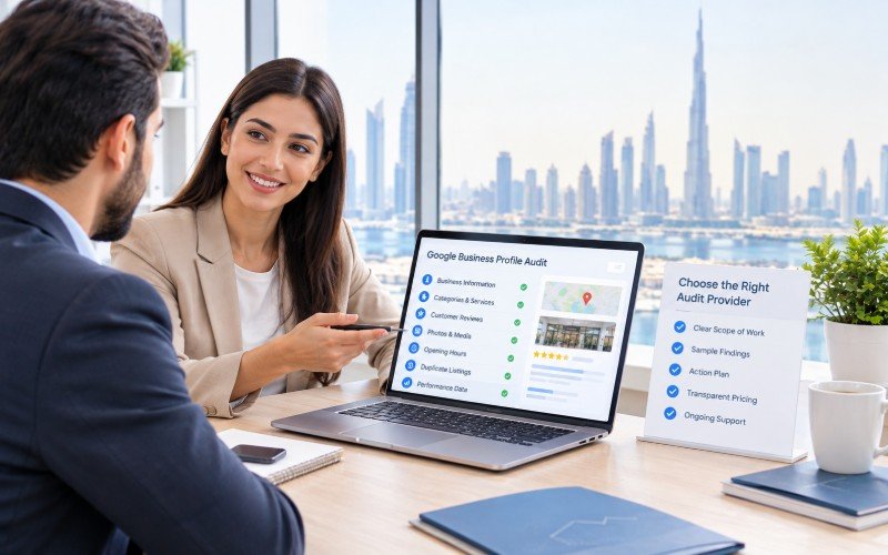 Google Business Profile audit service Dubai 
