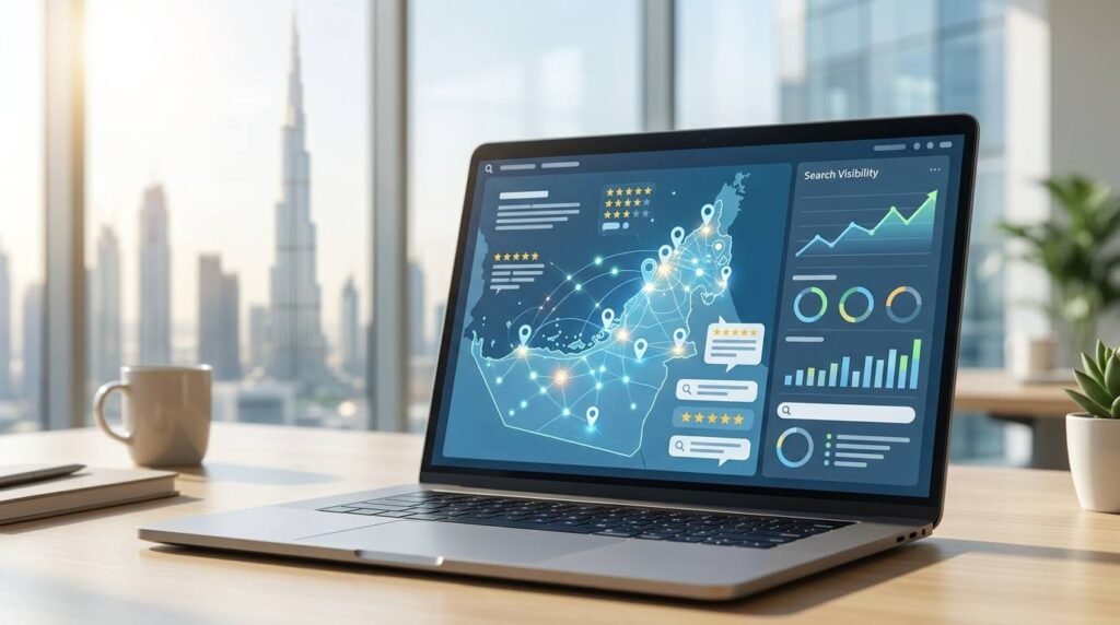 Local SEO strategy for software companies in Dubai
