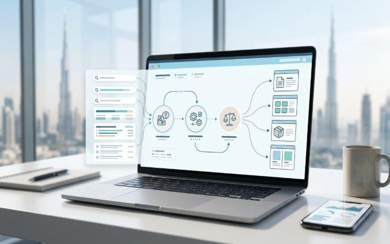Software SEO strategy showing buyer intent and keyword mapping