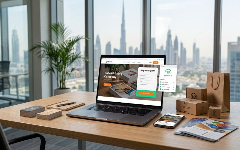Technical SEO, image optimisation and quote conversion for printing companies